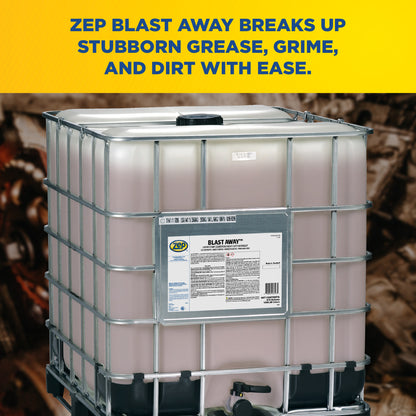 Zep Blast Away – Liquid Steam Cleaner and Heavy-Duty Detergent – 275 Gallon