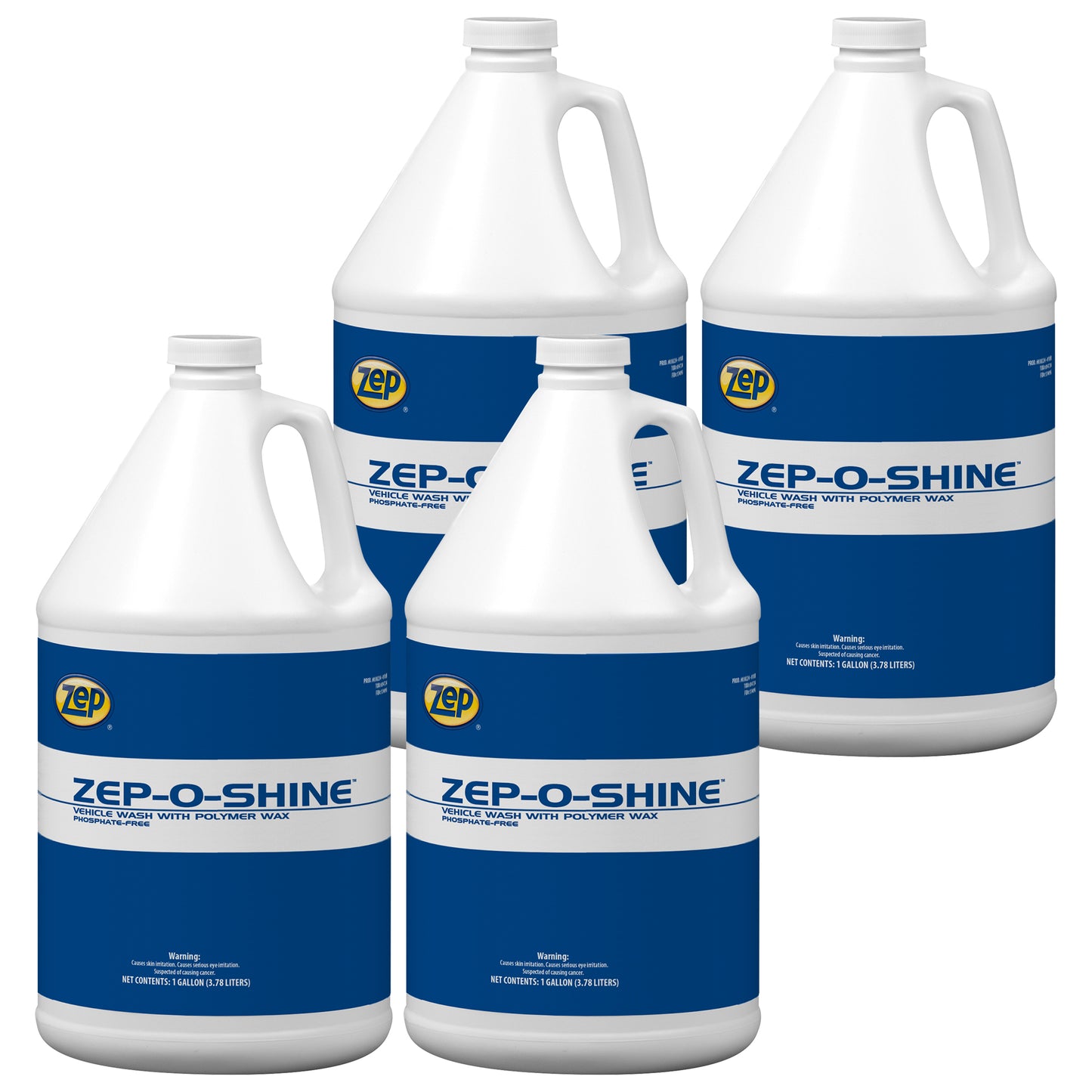 Zep-O-Shine Vehicle Wash with Polymer Wax – “Pries-Off” Dirt– 1 Gallon