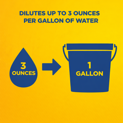 Zep-O-Shine Vehicle Wash with Polymer Wax – “Pries-Off” Dirt– 5 Gallon