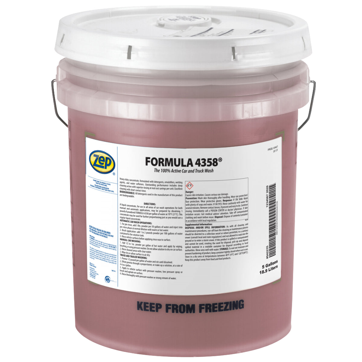 Formula 4358 – Zep Inc.