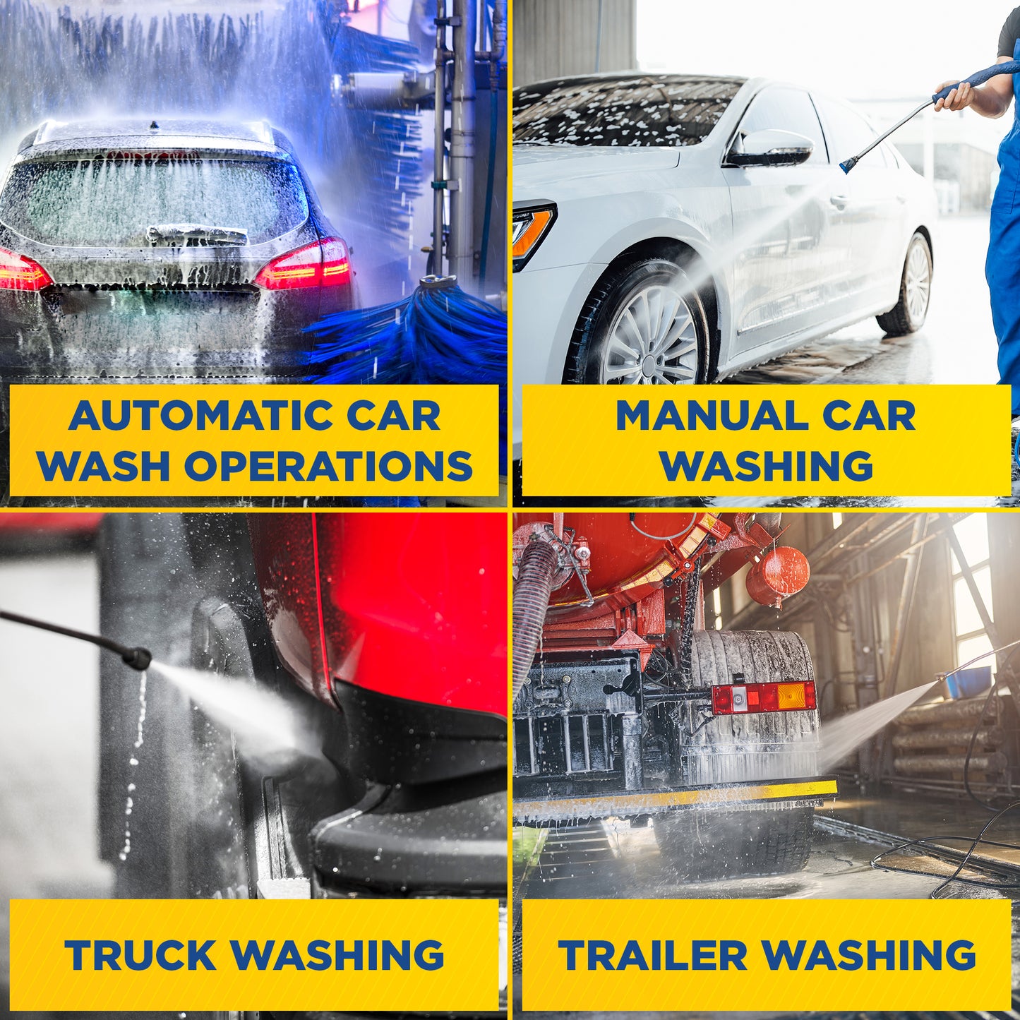 Zep Formula 4358 – 100% Active Car and Truck Wash – 200 lbs