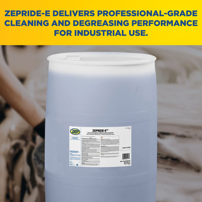 Zepride-E General-Purpose Cleaner & Degreaser – Fast-Acting Grease Removal – 55 Gallons