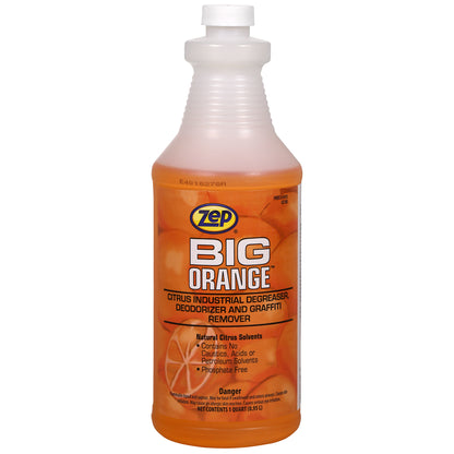 Big Orange Liquid Citrus Industrial Degreaser, Deodorizer & Graffiti Remover  - 32 oz.