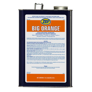 Big Orange Liquid Citrus Industrial Degreaser, Deodorizer & Graffiti Remover - 1 Gallon