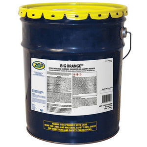 Big Orange Liquid Citrus Industrial Degreaser, Deodorizer & Graffiti Remover - 5 Gallon