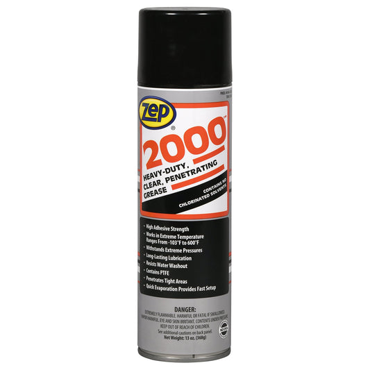 Zep 2000 Heavy-Duty Clear Penetrating Grease - 13 oz.