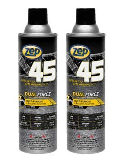 45 Dual Force Lubricant and Penetrant - 14 Oz. - Multi-Purpose with PTFE