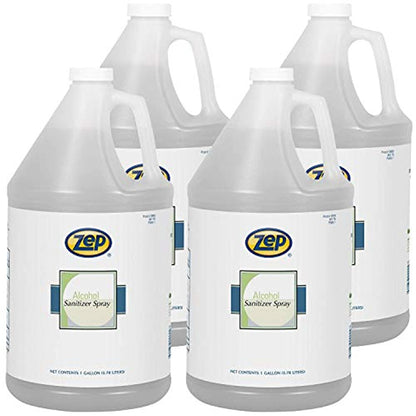 Zep Alcohol Sanitizer Spray – First Aid Antiseptic – 1 Gallon