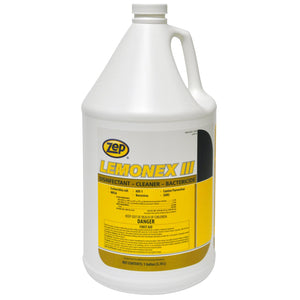 Lemonex III Concentrated Quat Disinfectant Cleaner - 1 Gallon