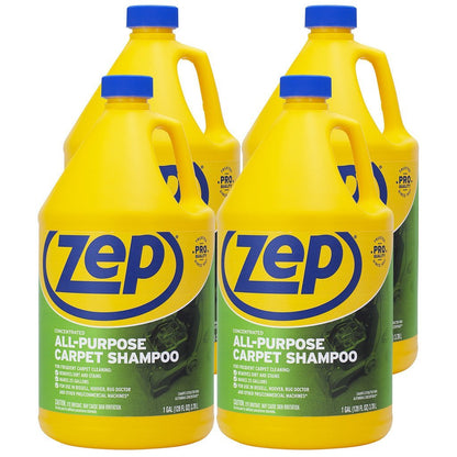 Zep Concentrated All-Purpose Carpet Shampoo – Removes Dirt and Stains – 1 Gallon