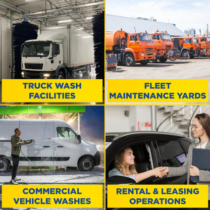 Zep Formula 965 Premium Car and Truck Wash – Heavy-Duty Automotive Cleaner Powder – 35 Pounds