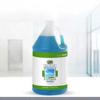 Blue Sky Foaming Antibacterial Hand Soap Refill - 1 Gallon - Disinfects Hands, Mild on Skin