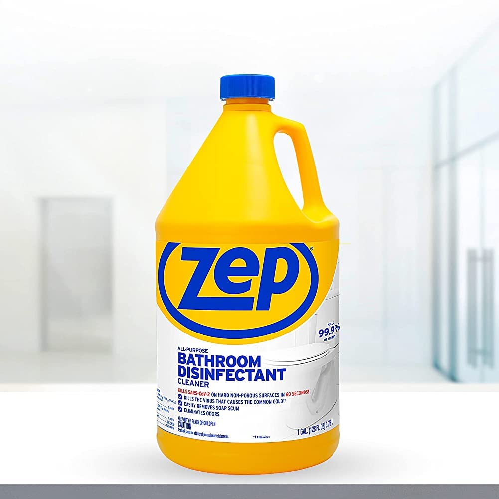 Zep All-Purpose Bathroom Disinfectant Cleaner - 1 Gallon