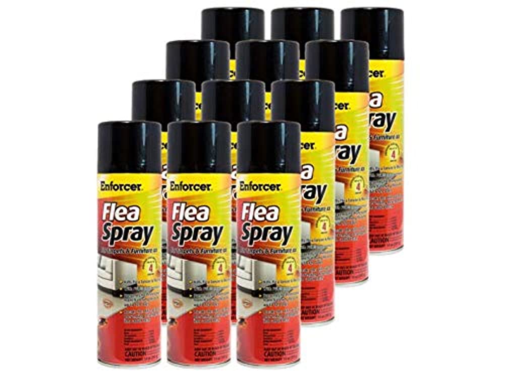 Enforcer Flea Spray for Carpets and Furniture - 14 oz.