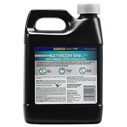 Advanced Bathroom Sink Drain Opener Gel - 32 oz.