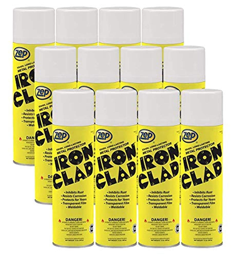 Zep Iron Clad Metal Protector Aerosol – Inhibits Rust and Resists Corr ...