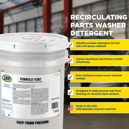 Formula 15282 Recirculating Detergent for Aluminum & Ferrous Metals - 35 Pounds