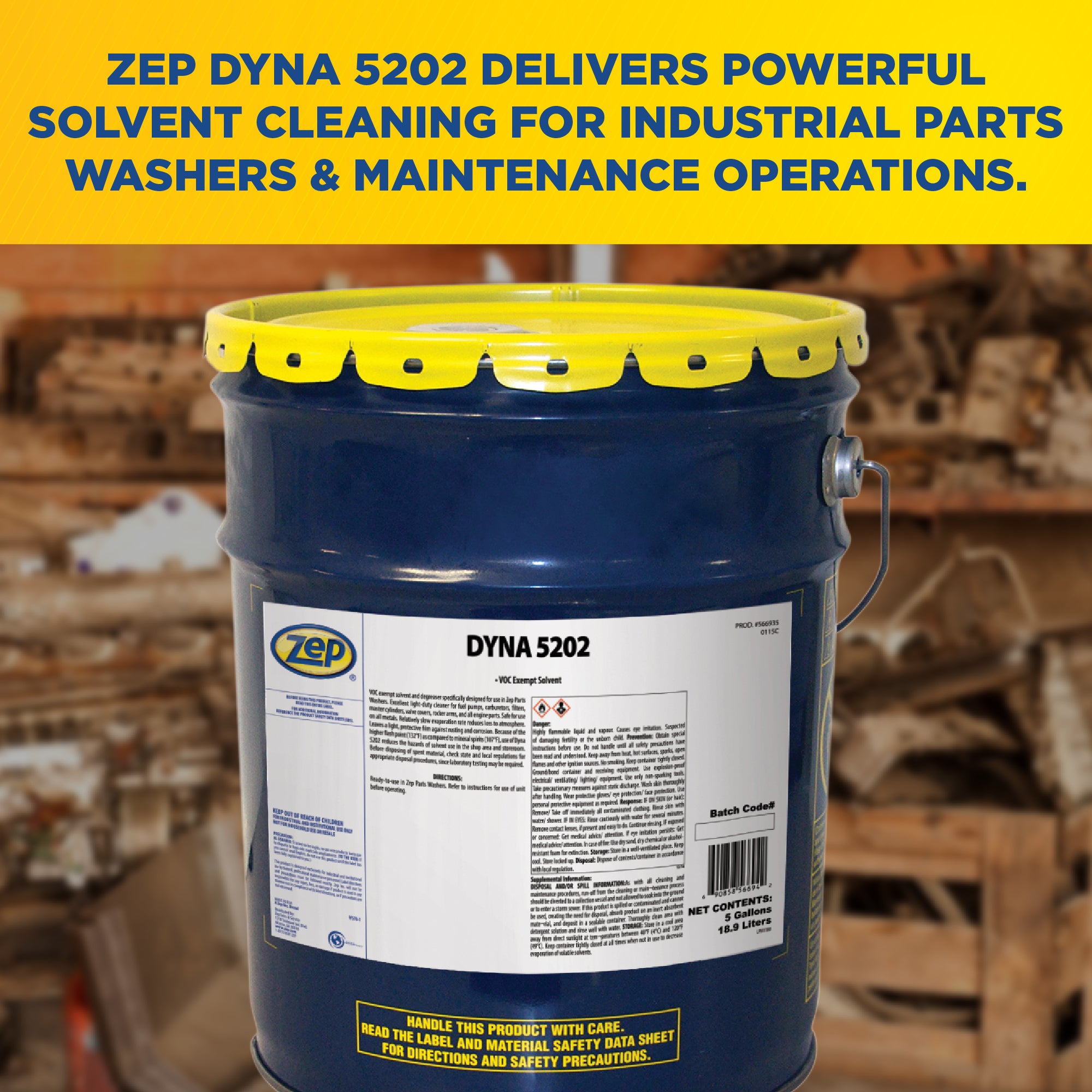 pore365様、２個カーデニングマルチネット195x510cm Dyna 502 VOC Exempt Solvent and Degreaser - 5 Gal – Zep Inc.