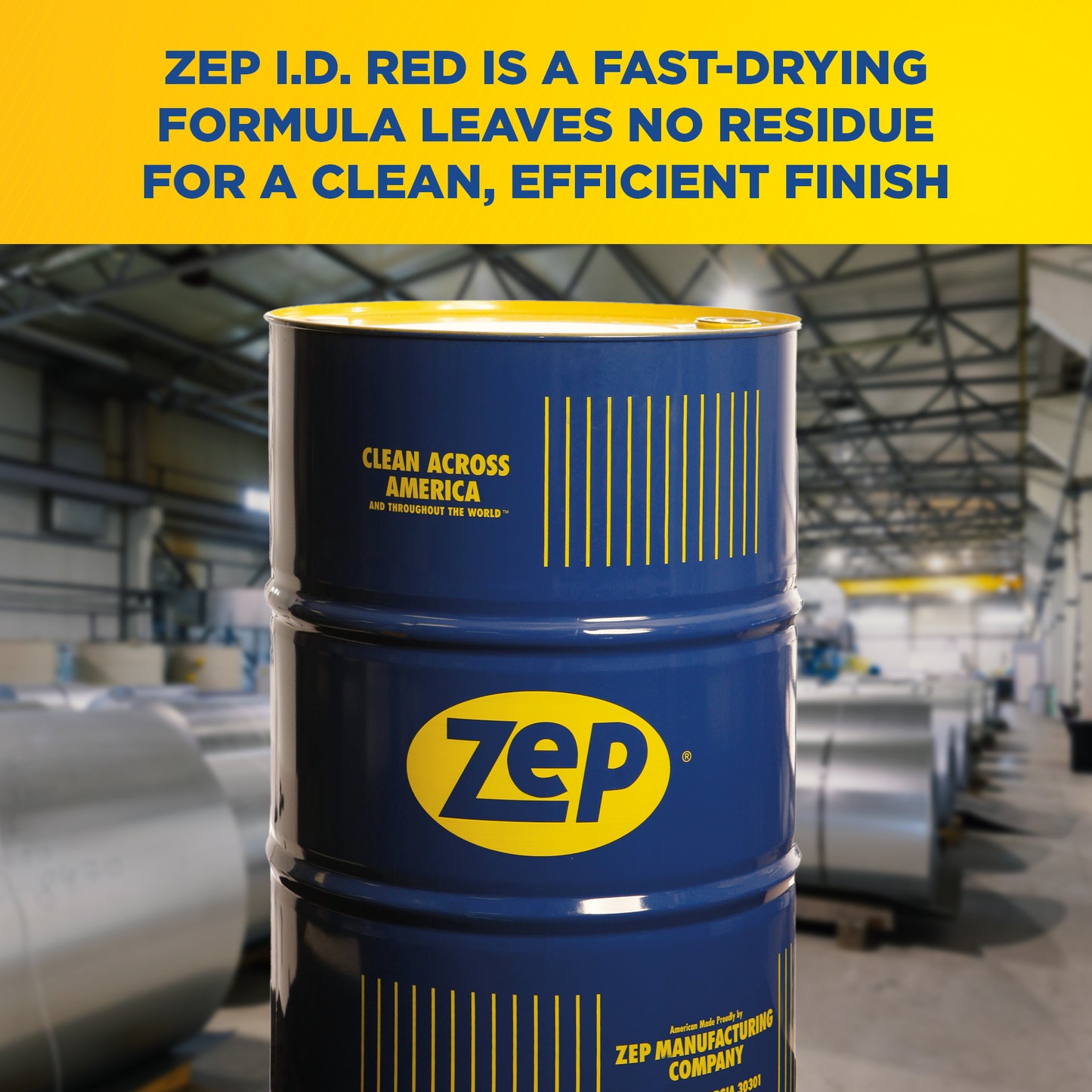 I.D. Red Liquid Fast Evaporating Industrial Degreaser - 55 Gallon