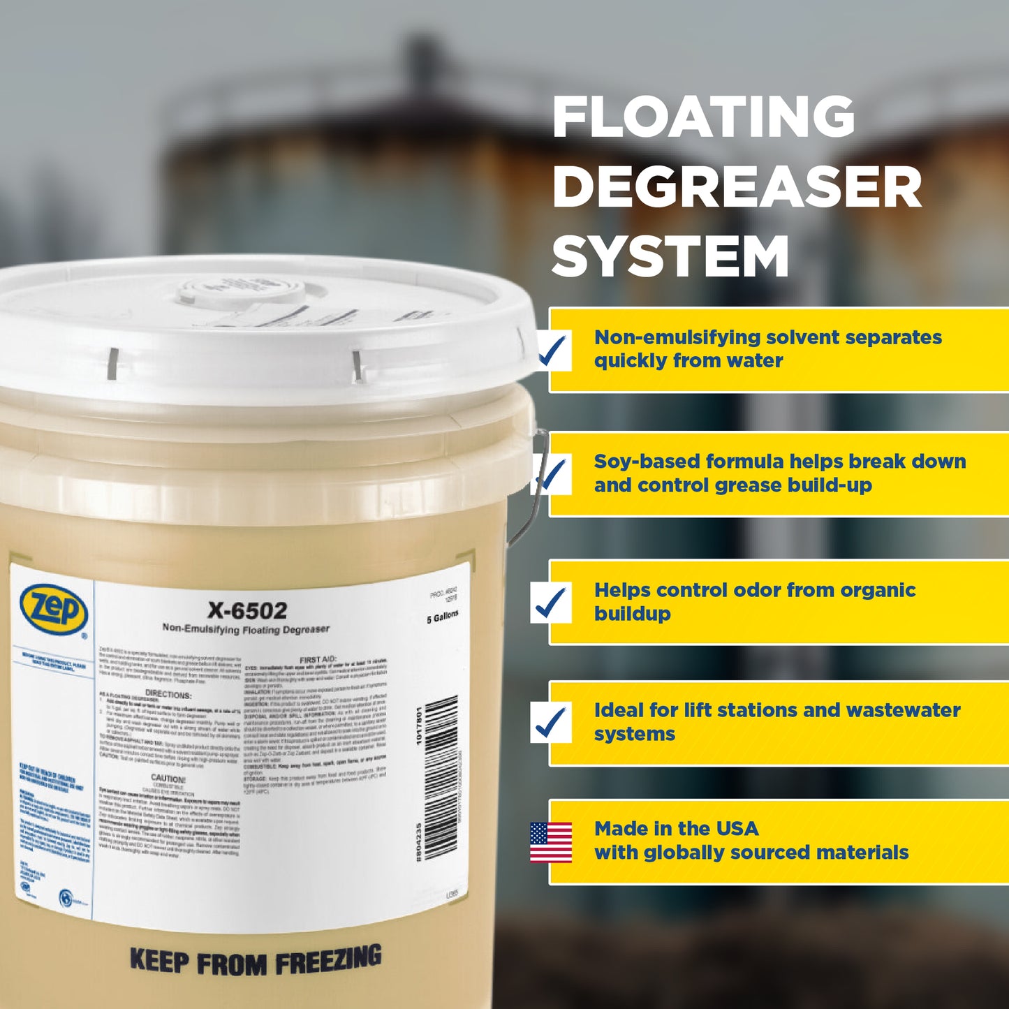 Soy Floating Degreaser - 5 Gallon