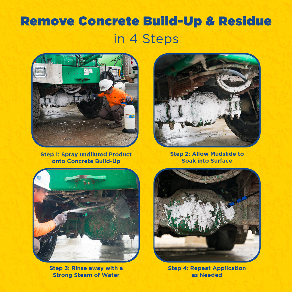 Zep Mudslide Concrete Remover and Industrial Acid Sprayer Bundle