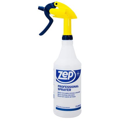 Zep Industrial Cleaner With Vinegar 1 Gal (Case of 4) and Zep Professional Sprayer Bottle (Case of 9) Bundle