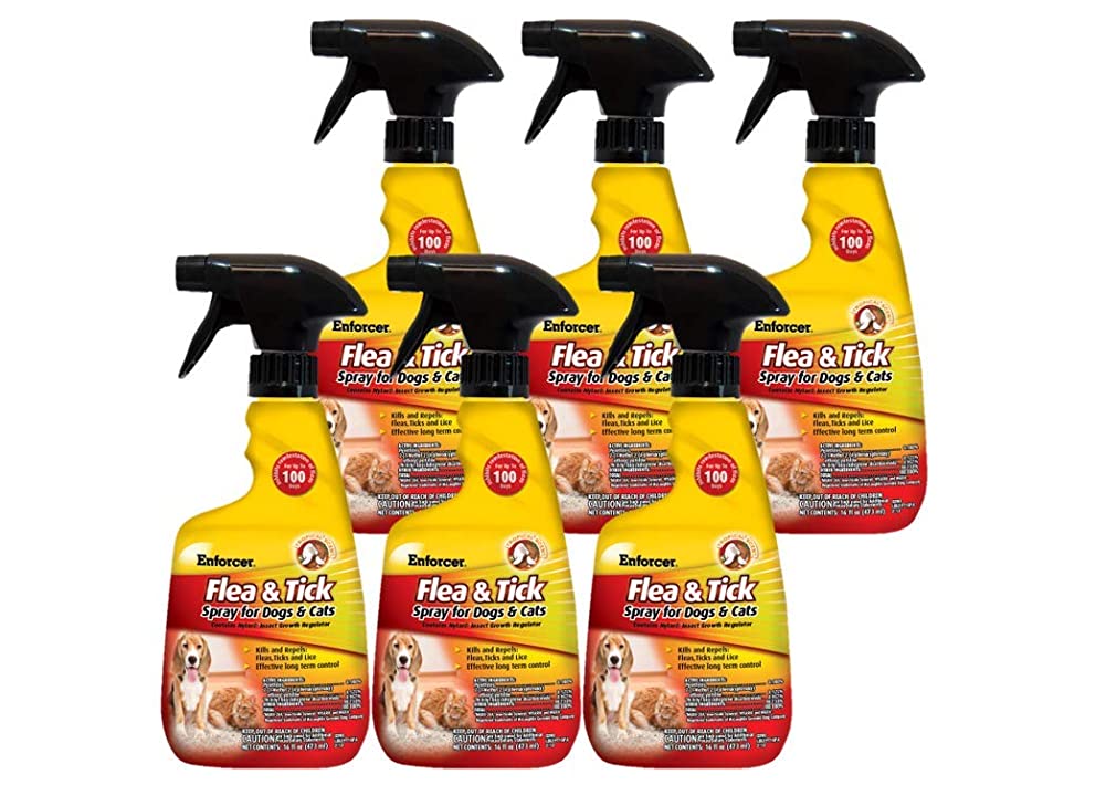 Enforcer Flea and Tick Spray for Dogs and Cats - 16 oz.