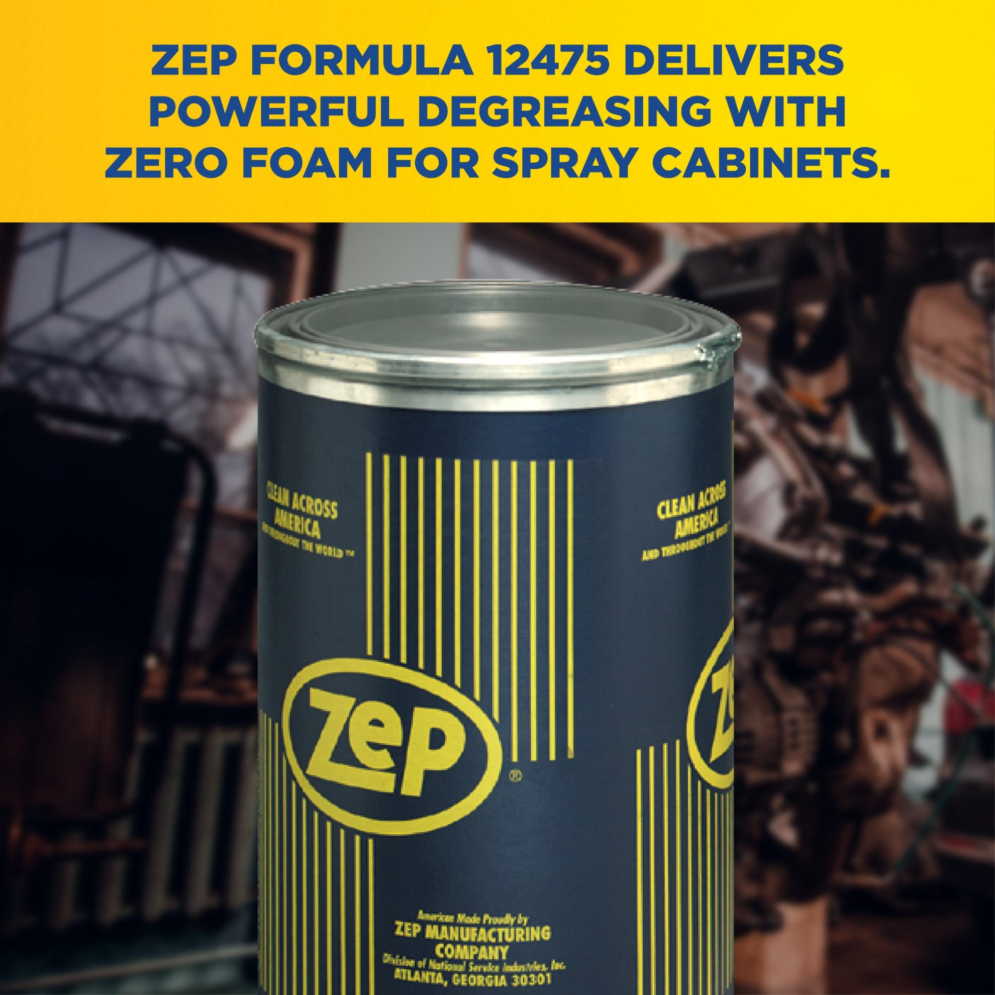 Zep Formula 12475 Low Foam Powdered Cleaner – Iron & Steel Parts