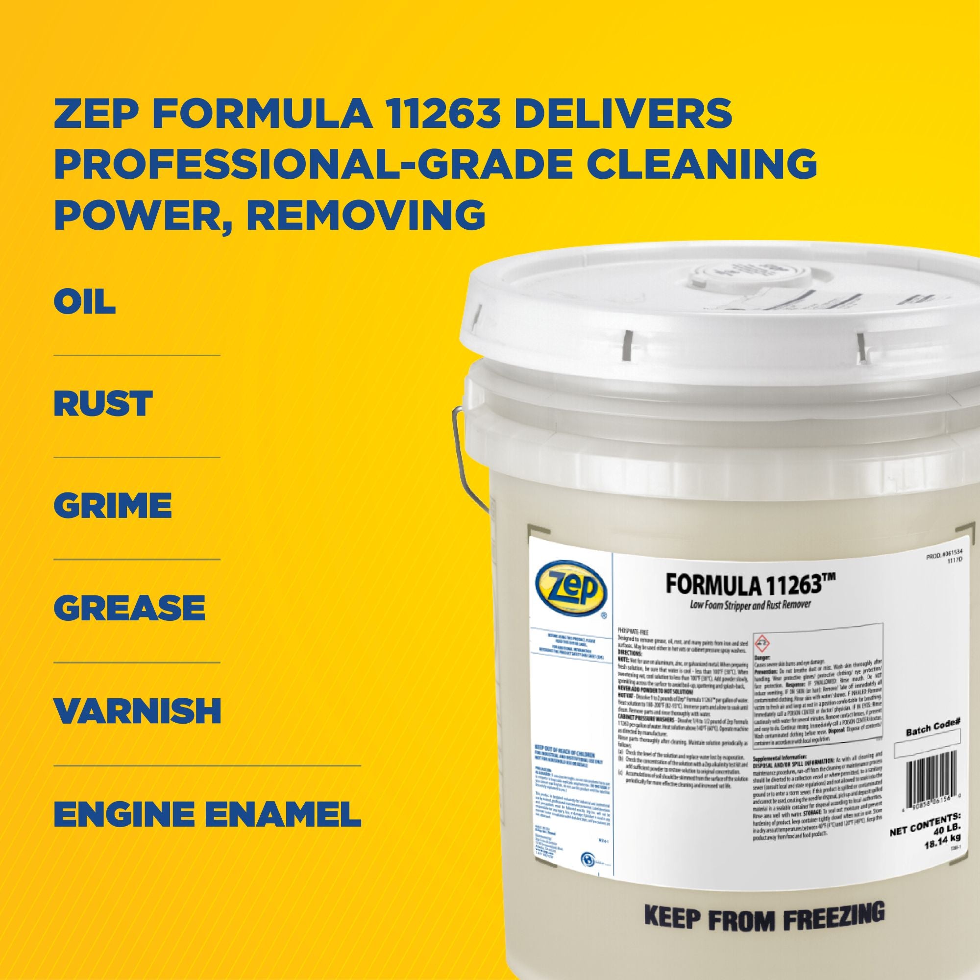 Formula 11263 – Zep Inc.