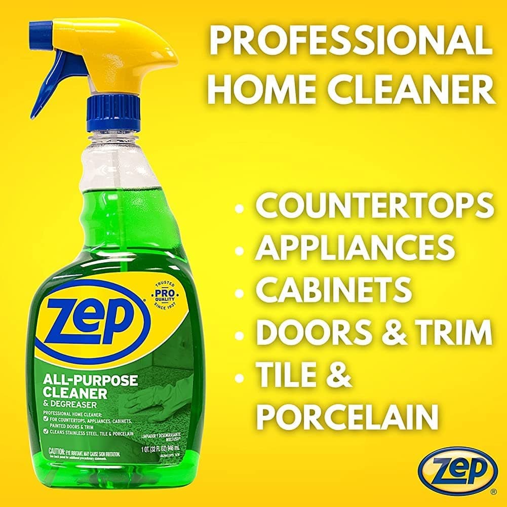 Zep Commercial 1047497 All-Purpose Cleaner and Degreaser, 32 oz Spray Bottle  - 1047497