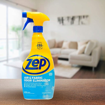 Zep Air & Fabric Odor Eliminator – Neutralizes Pet Odors – 32 oz.