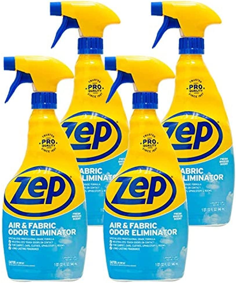 Zep Air & Fabric Odor Eliminator – Neutralizes Pet Odors – 32 oz.