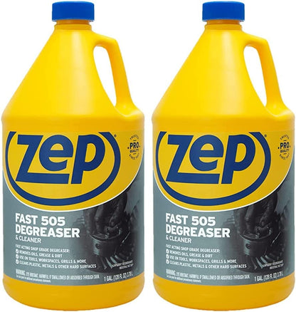 Zep Fast 505 Cleaner and Degreaser – Removes Grease Fast – 1 Galllon