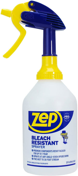 Bleach Resistant Professional Spray Bottle - 32 ounces