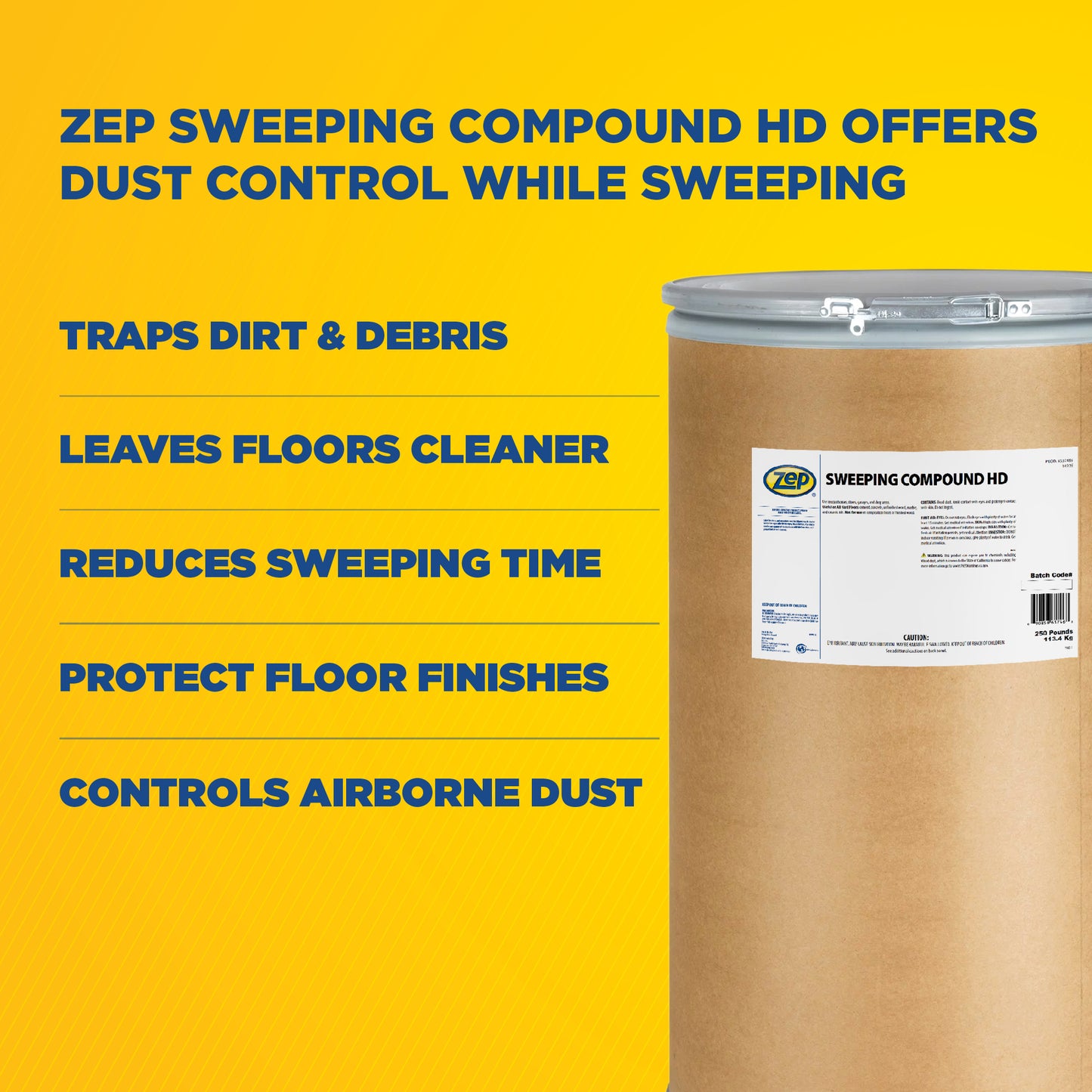 Sweeping Compound HD -250 lbs