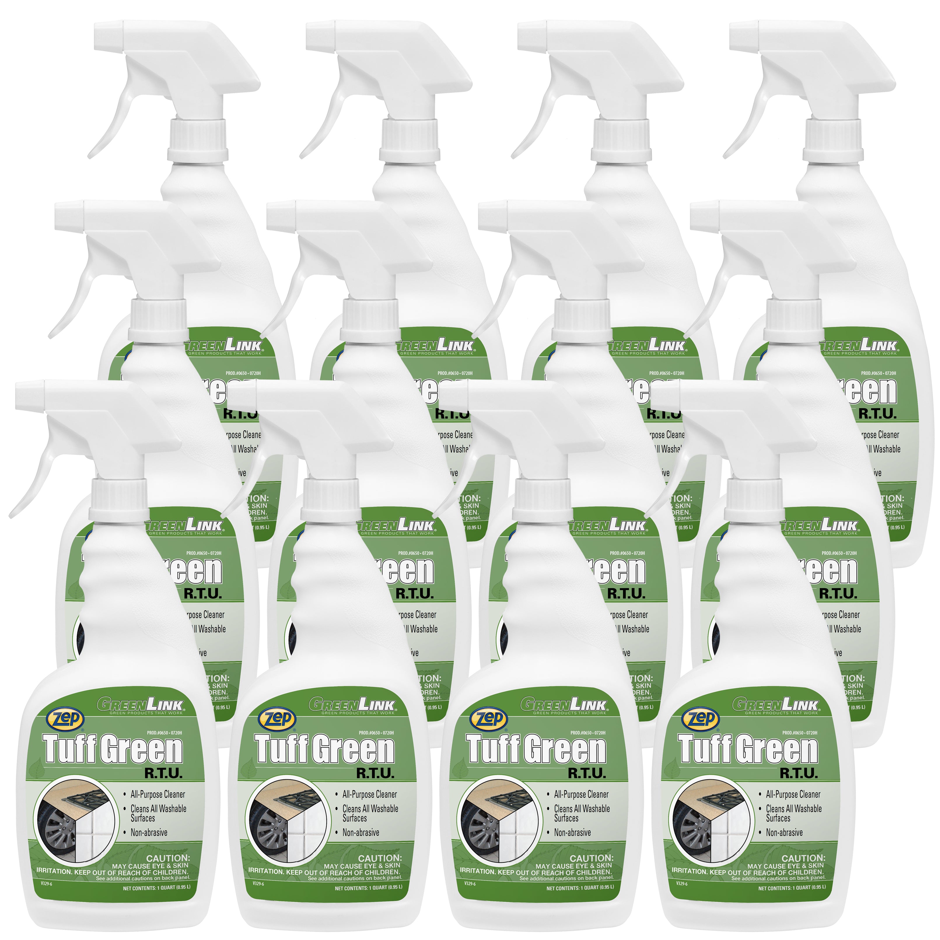 Zep Tuff Green Ready-to-Use All-Purpose Cleaner – Spot-Free