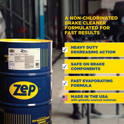 Zep Z-Maxx Brake Wash + Safety Pail Pump Bundle
