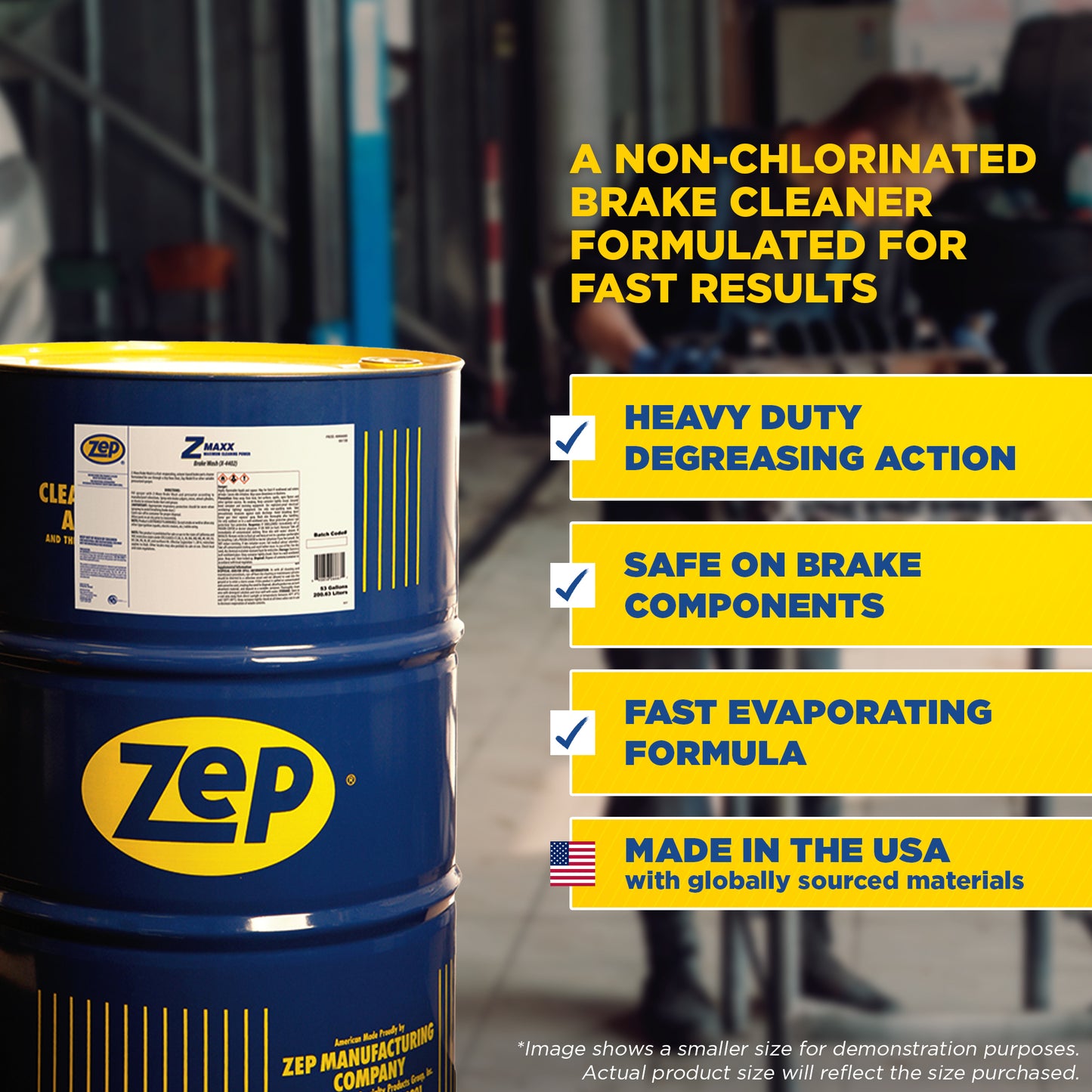 Zep Z Maxx Brake Wash (X-4402) - Fast-Evaporating – 350 Gallon