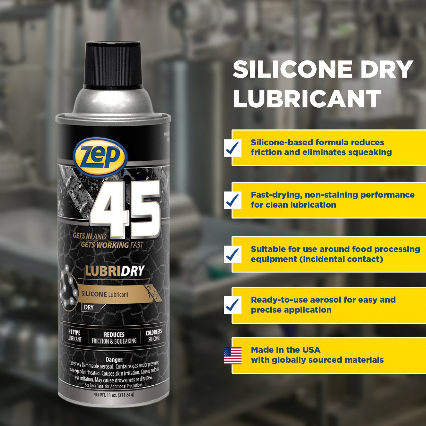 Zep 45 Lubridry - 11 oz.