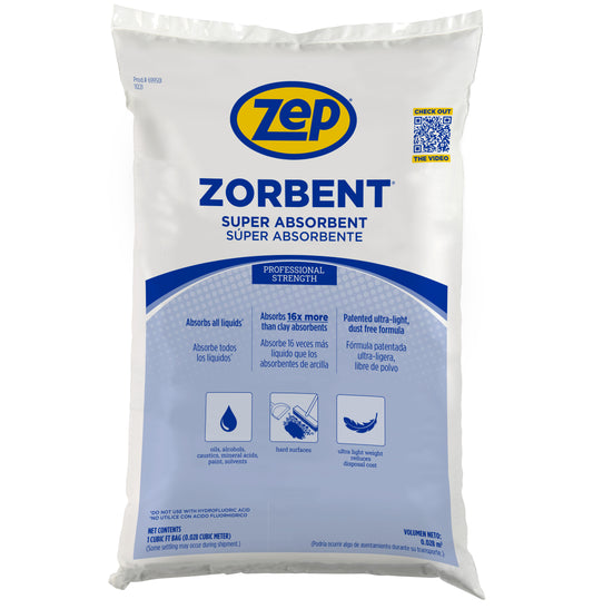 Zorbent Super Absorber - 16x more effective