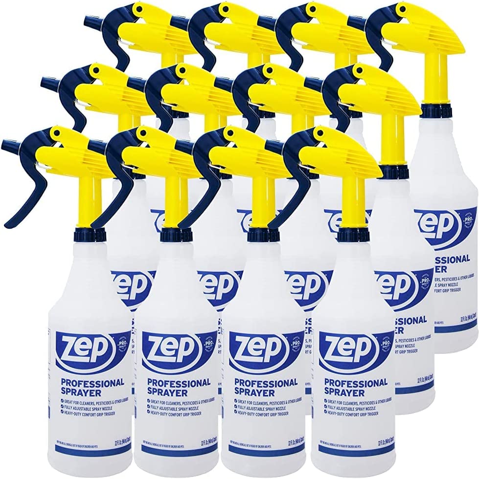 Zep Professional Sprayer – From a Fine Mist up to a 30-Foot Stream - 32 oz