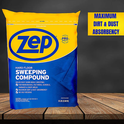 Hard Floor Sweeping Compound- 50 lbs.