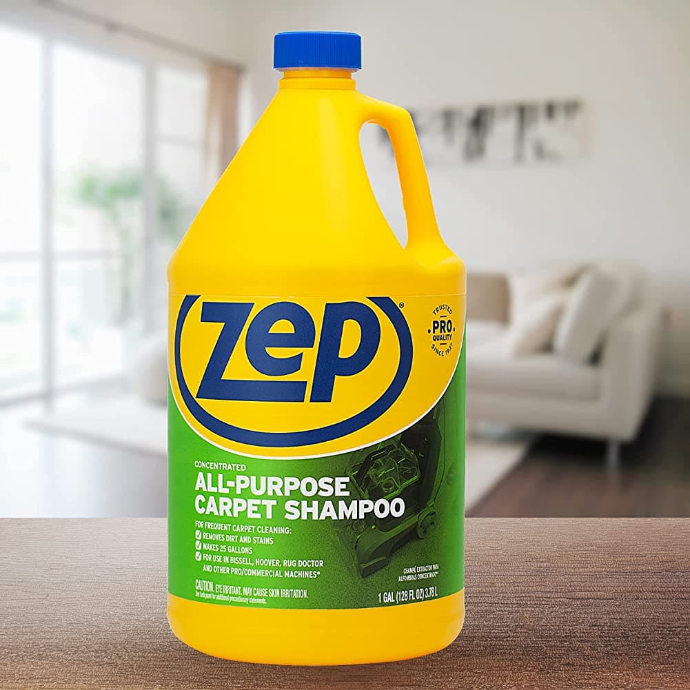 Zep Premium Carpet Shampoo 128 Ounce Zupxc128 (Case of 4) Concentrated Formula, Size: Gallon (Pack of 4), Other