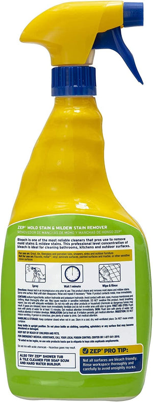 Mold and Mildew Stain Remover Spray - 32 oz.