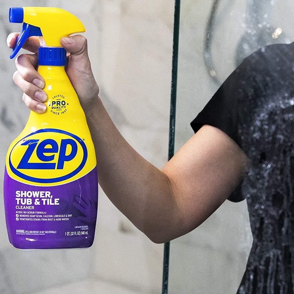 Zep Foaming Shower Tub and Tile 32-fl oz Shower and Bathtub Cleaner in the  Shower & Bathtub Cleaners department at