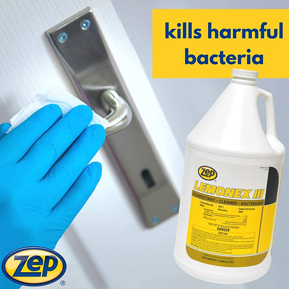 Zep Lemonex III Disinfectant Cleaner 1 Gallon Zep Inc zep-lemonex-iii-disinfectant-cleaner-1-gallon-zep-inc