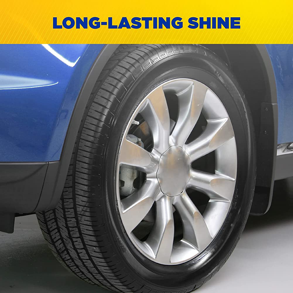 Zep Tireless Shine Tire Dressing 14 oz and Blue Microfiber Rag – Zep Inc