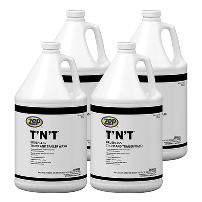 Zep T’N’T Truck and Trailer Wash – Removes Exhaust Deposits - 1 Gallon