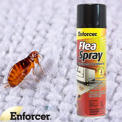 Enforcer Flea Spray for Carpets and Furniture - 14 oz.