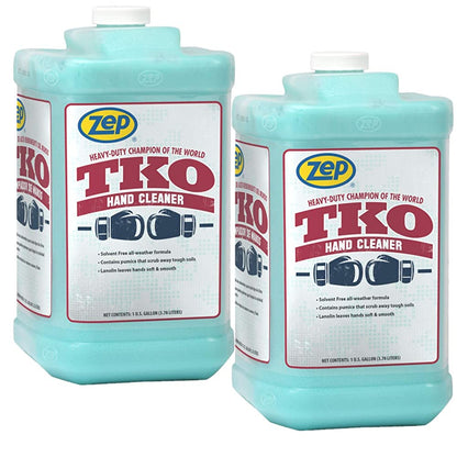 Zep TKO Hand Cleaner – Its Solvent-Free Formula Scrubs Away Tough Soils – 1 Gallon